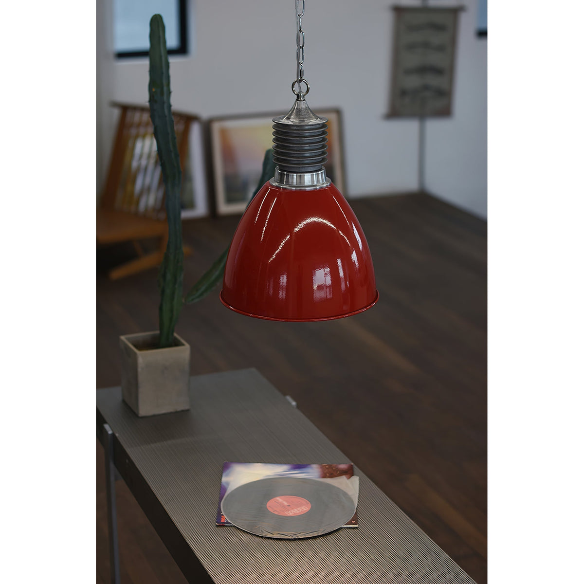 Kvennuvys moderne minimalistische hanglamp van aluminium