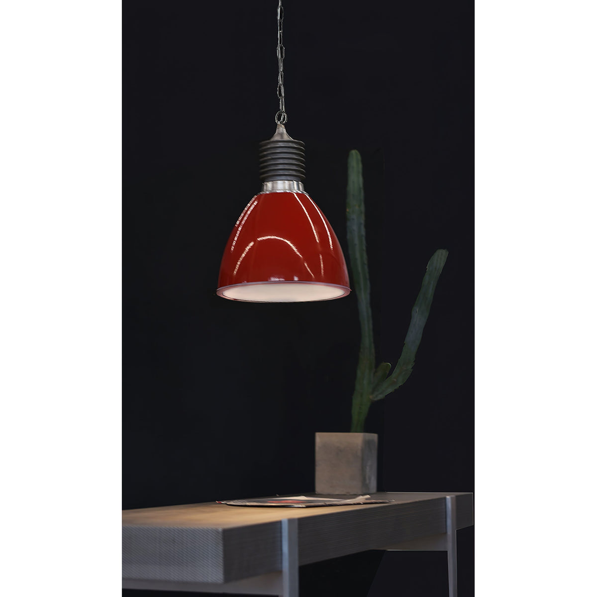 Kvennuvys moderne minimalistische hanglamp van aluminium