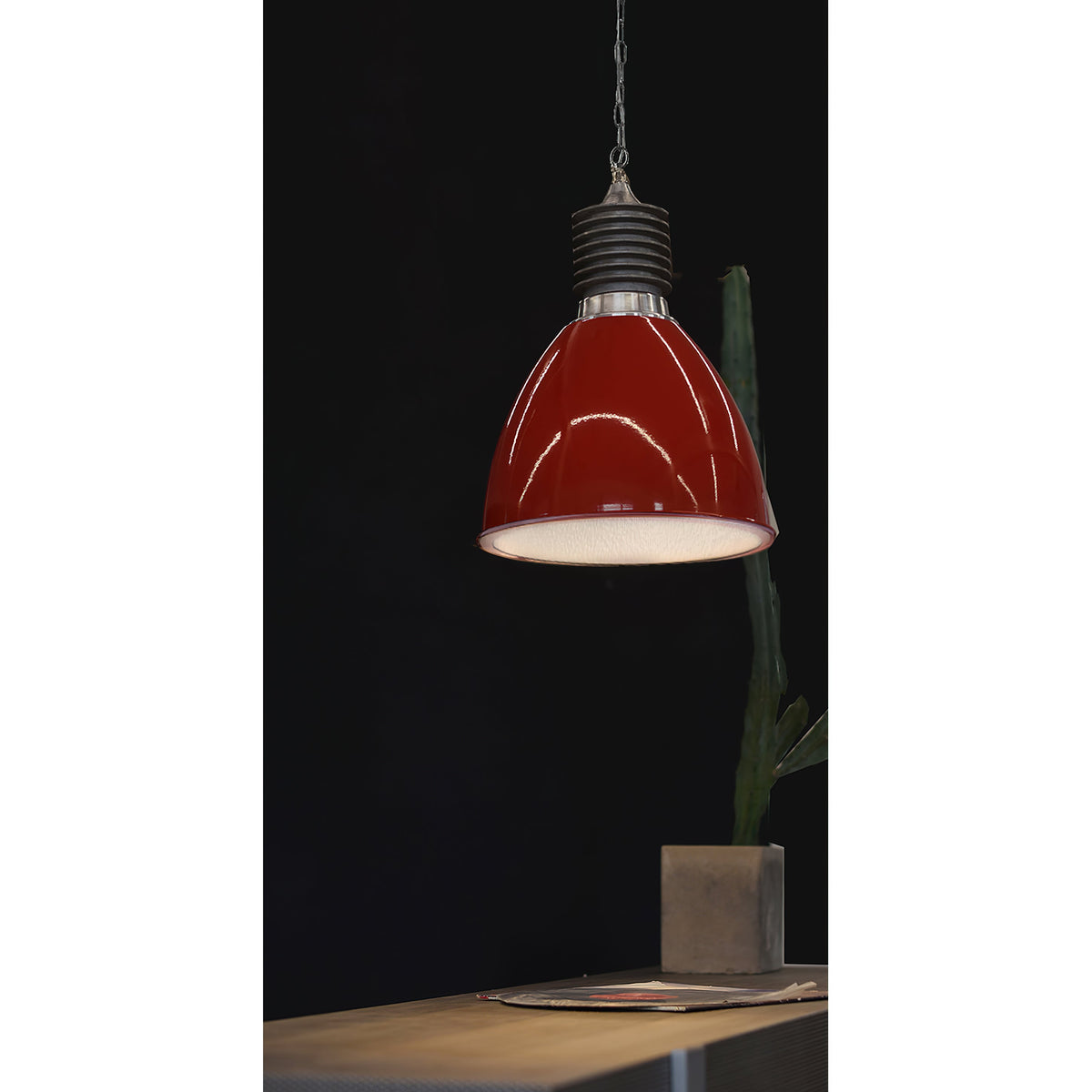 Kvennuvys moderne minimalistische hanglamp van aluminium