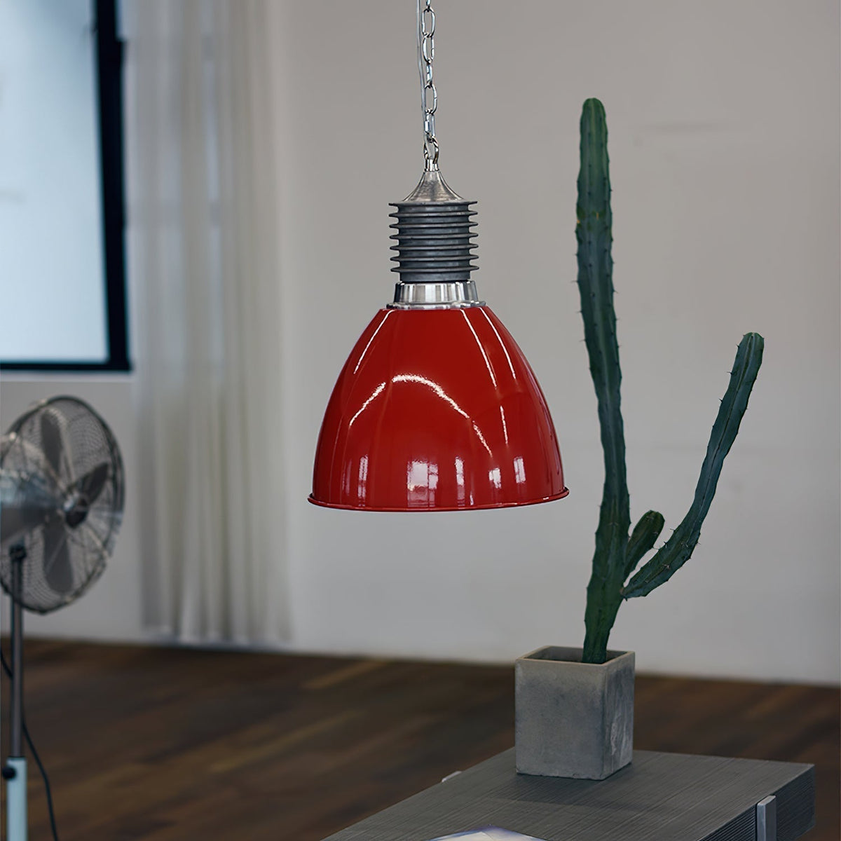 Kvennuvys moderne minimalistische hanglamp van aluminium