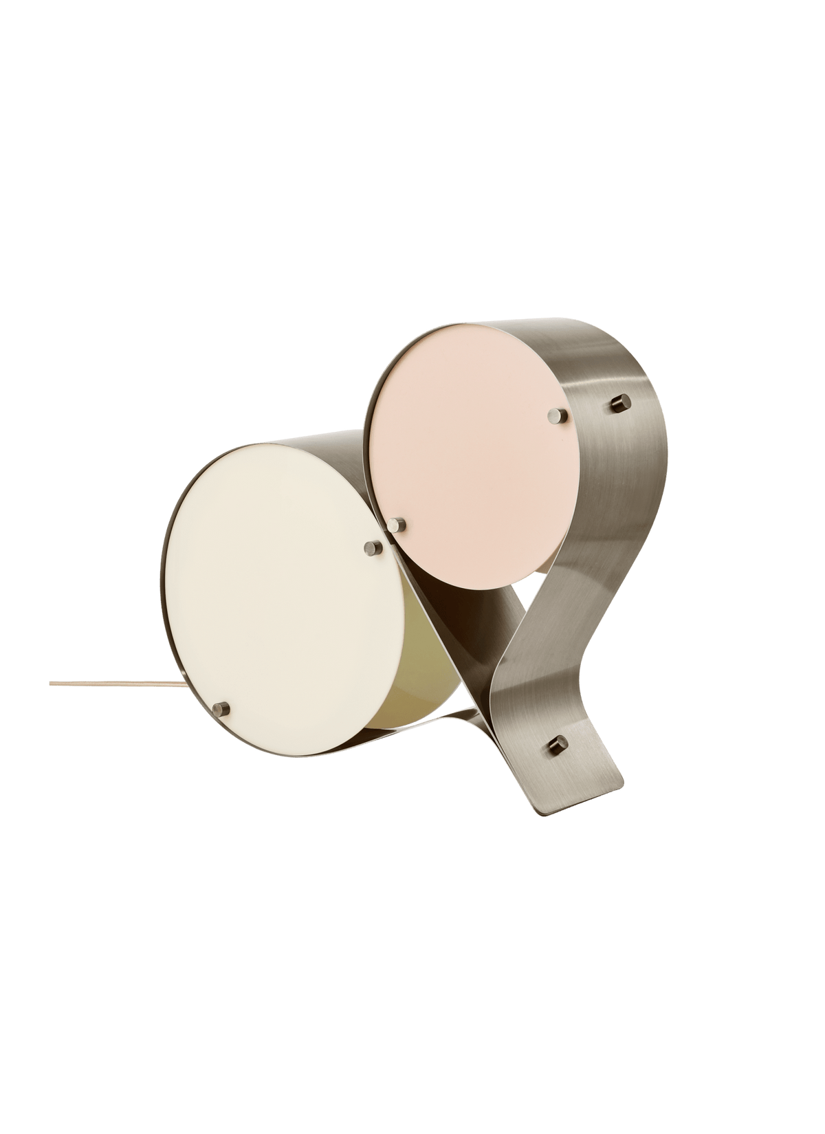 Duet zwevende schijf tafellamp