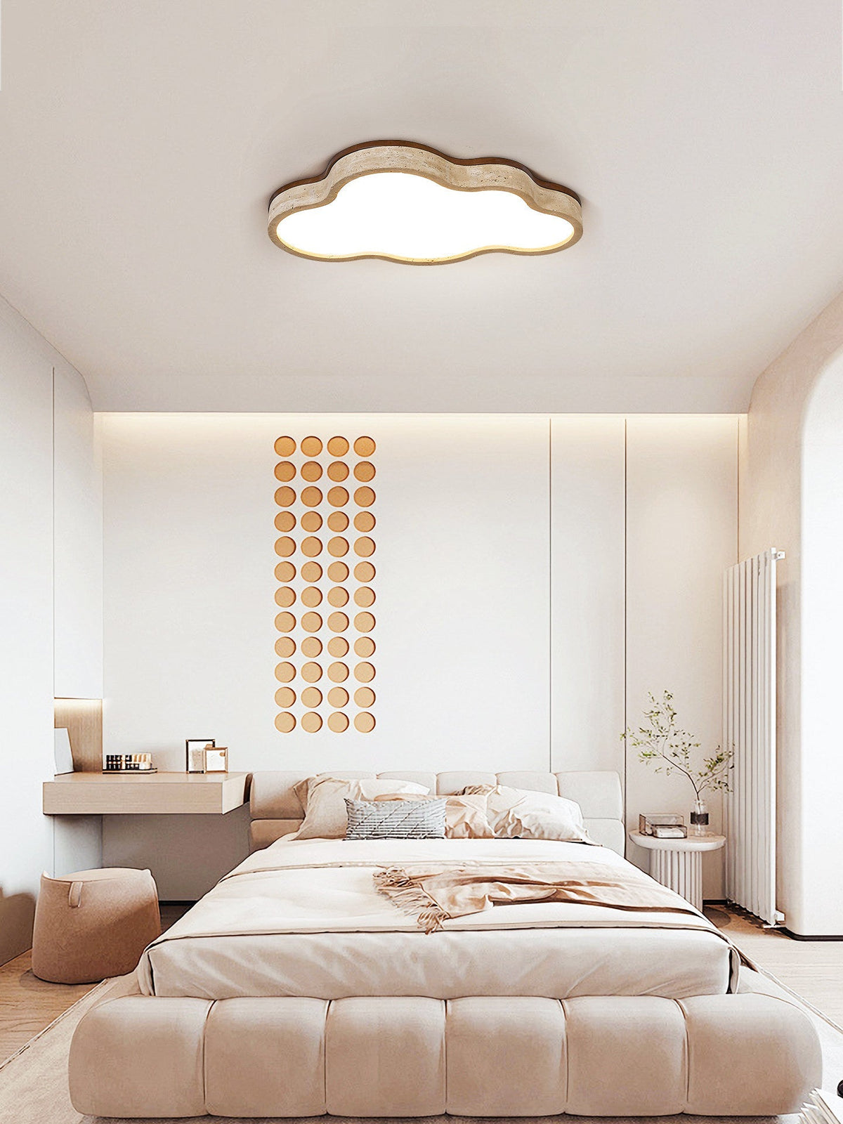 Lioreine plafondlamp met wolkenvorm