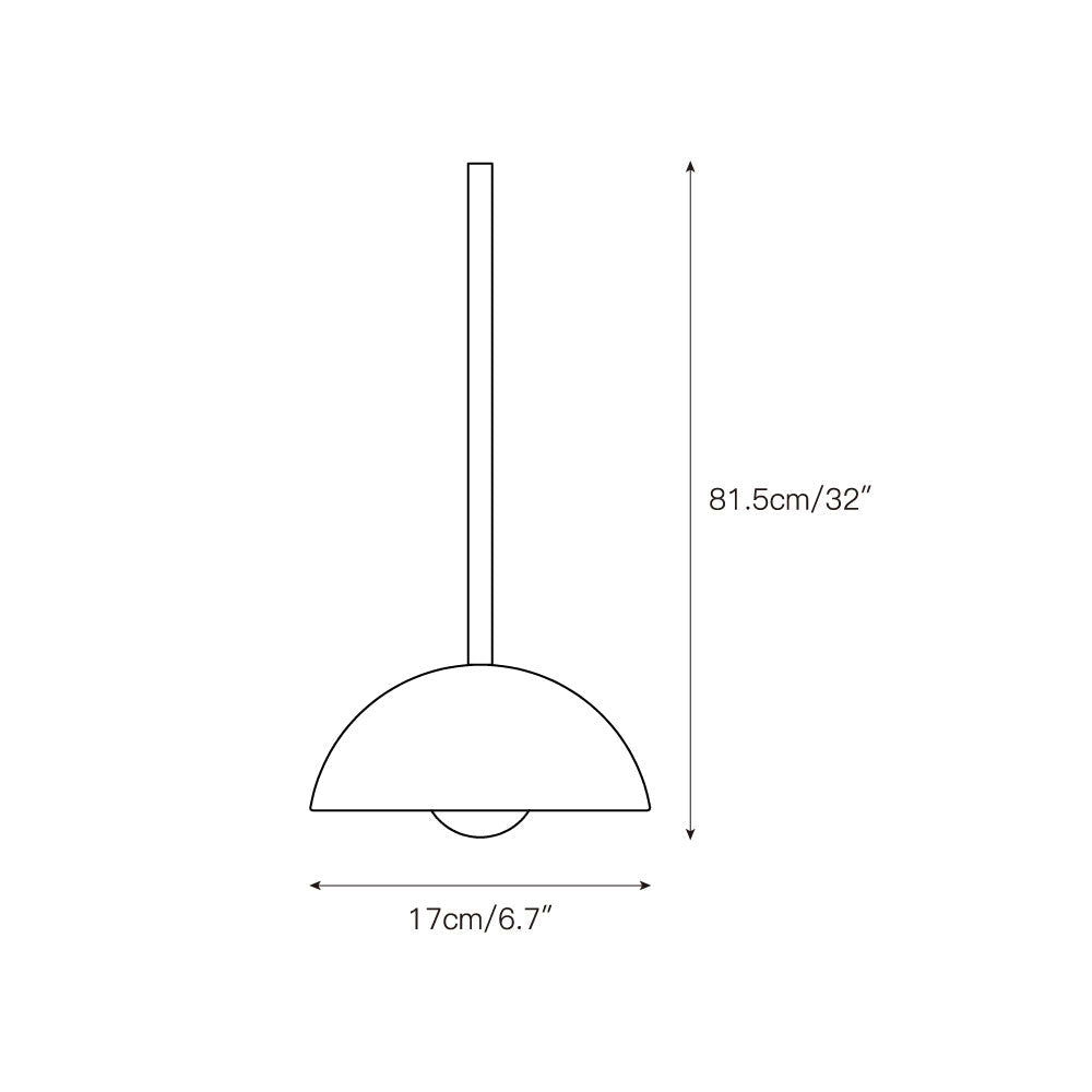Eronex Moderne minimalistische elegantie hanglamp van glas van jade en messing