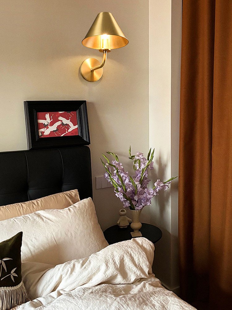 Oriaraya messing wandlamp