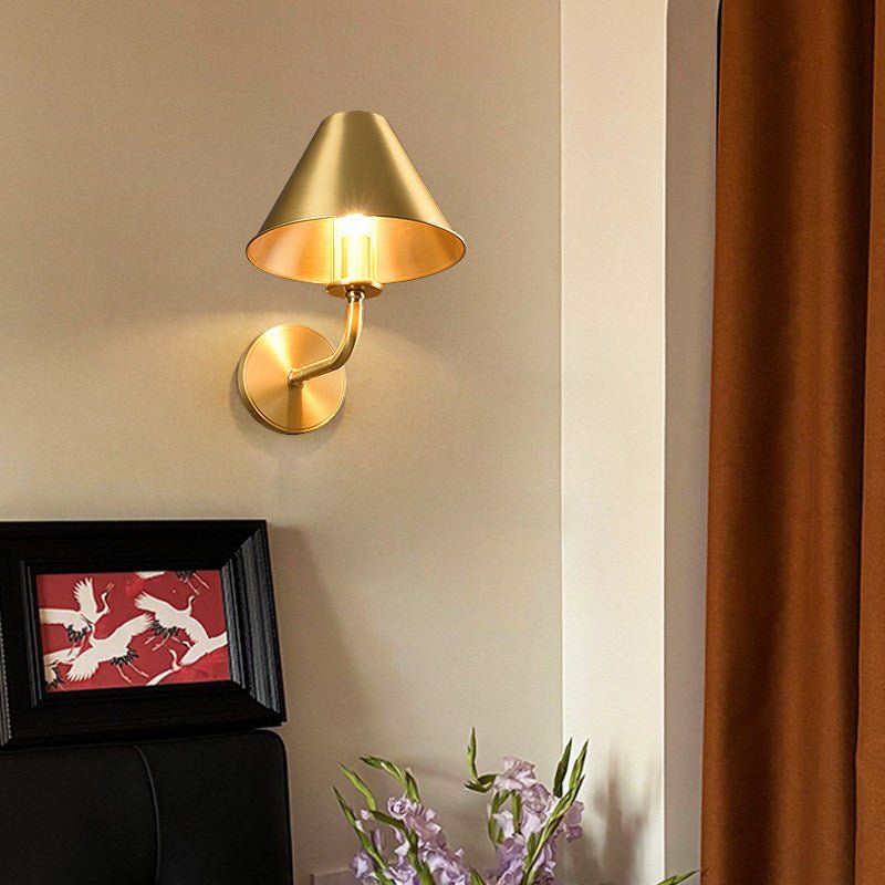 Oriaraya messing wandlamp