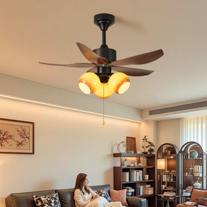 Lysandre plafondventilator met verlichting