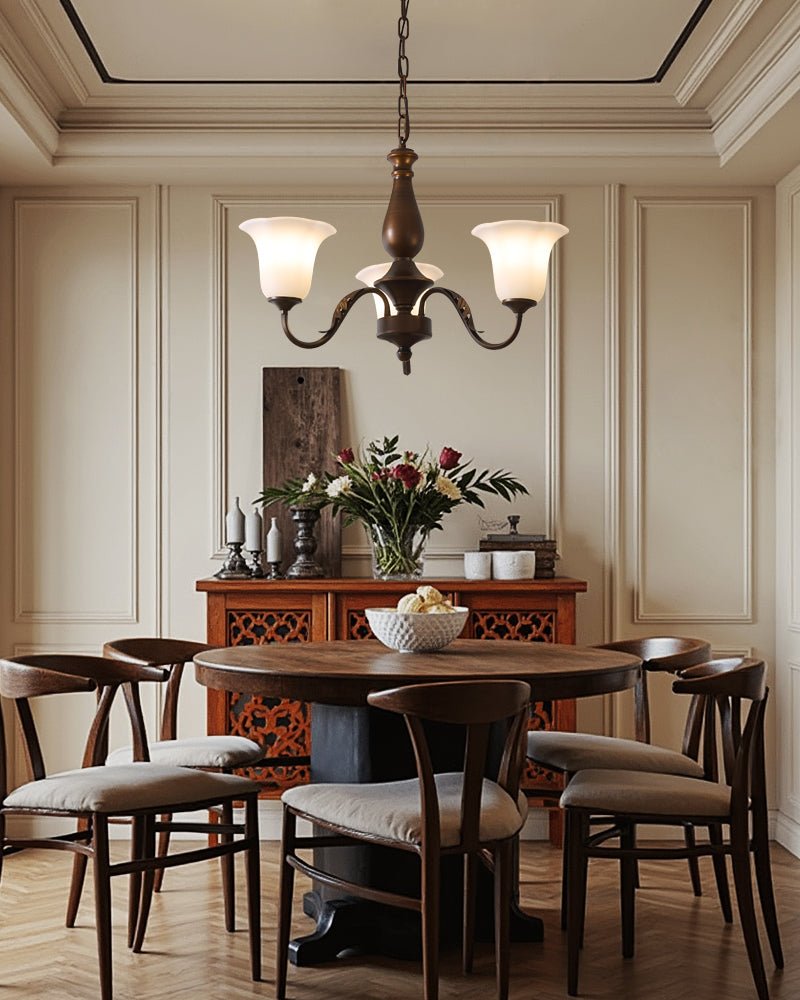 Uveleth Traditionele Elegantie glas Kroonluchter
