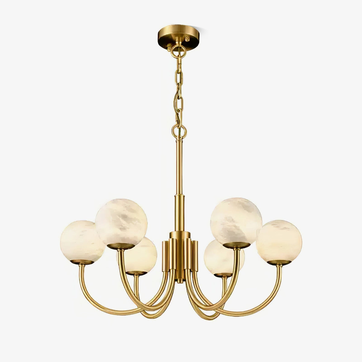 Alira Vintage albasten kroonluchter
