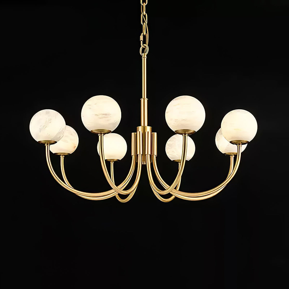 Alira Vintage albasten kroonluchter