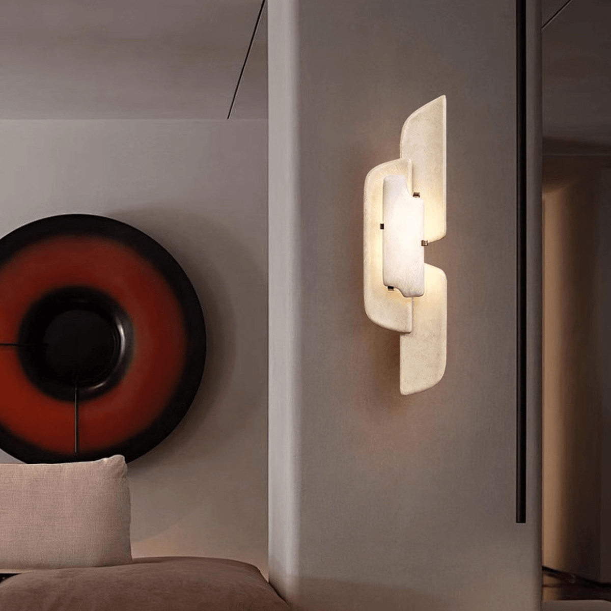 Lysara Aurellin albasten wandlamp