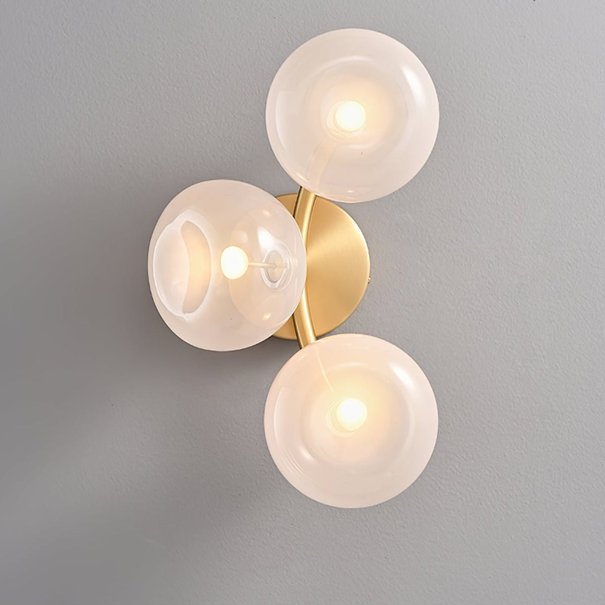 Velarina wandlamp Vine Noordse Kunst glas Metaal