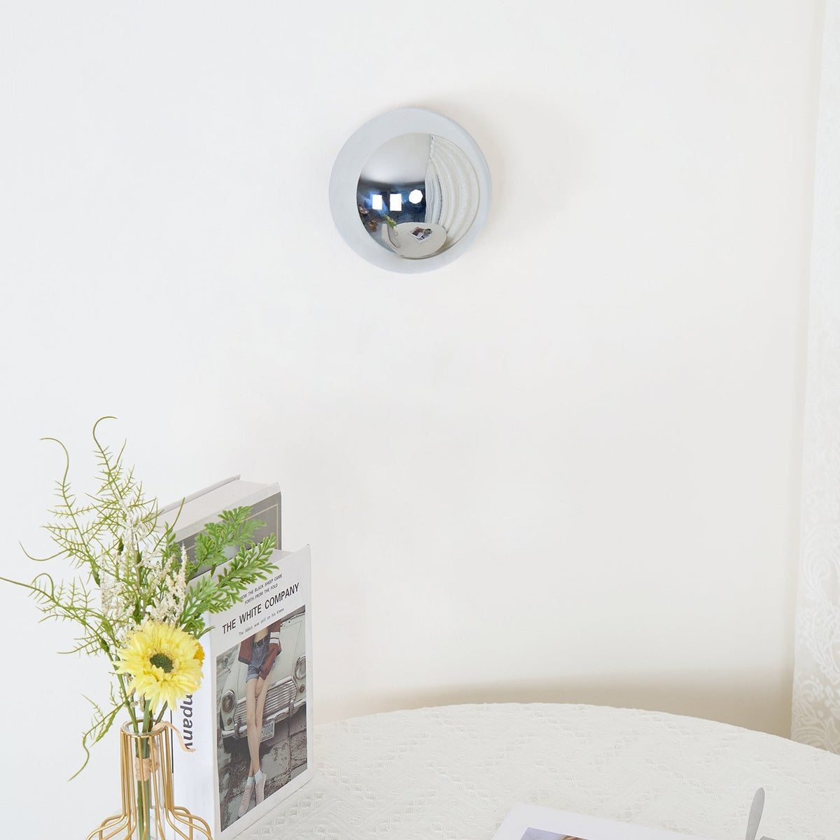 Virixy Moderne minimalistische wandlamp met bolvormige kap