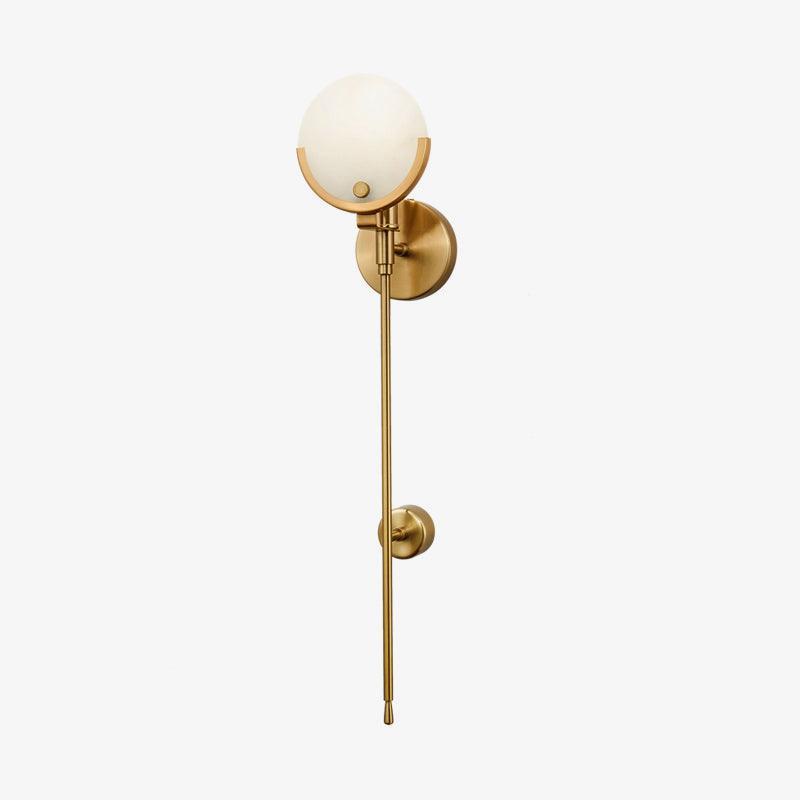 Aminex Sphere albasten wandlamp