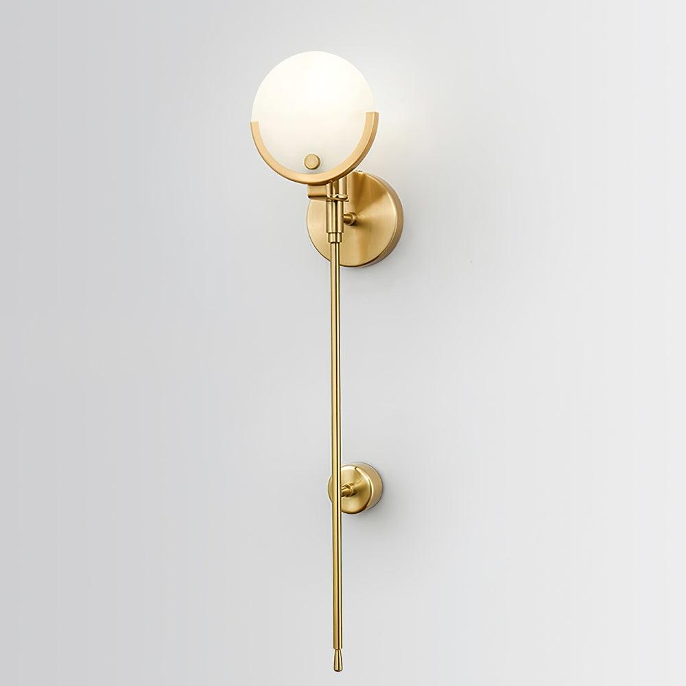 Aminex Sphere albasten wandlamp