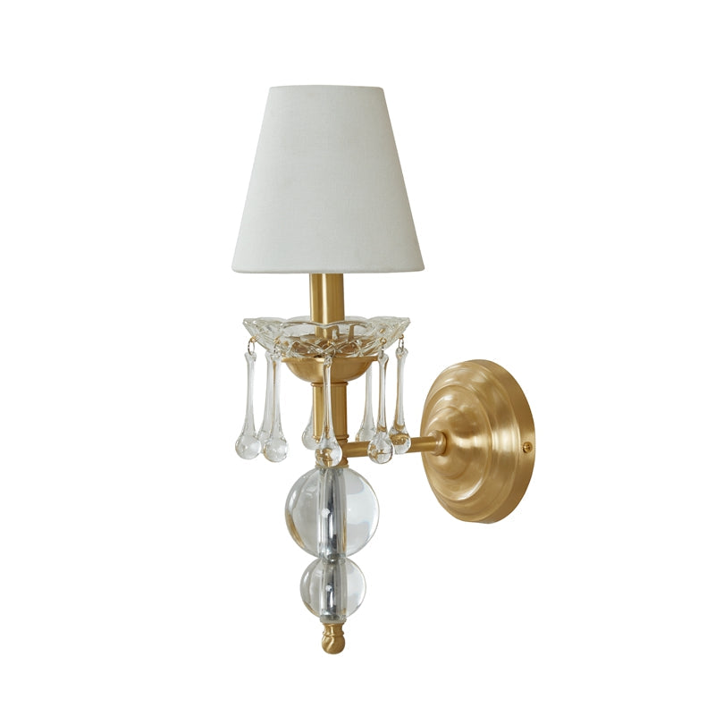 Qvistuvyh Postmodern luxe Stoffen Kristallen wandlamp