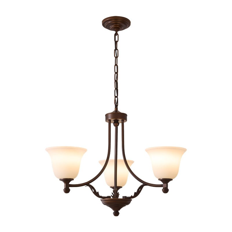 Elorira Traditionele Elegantie Bloemglas Kroonluchter van glas