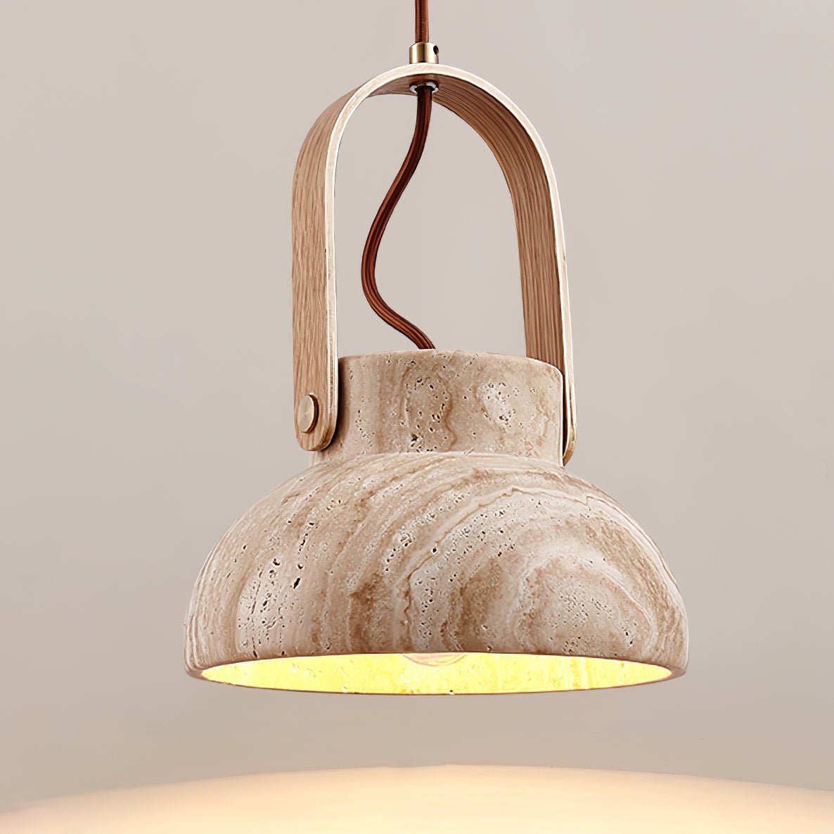 Frix travertin hanglamp