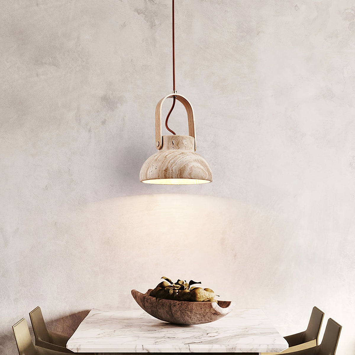 Frix travertin hanglamp