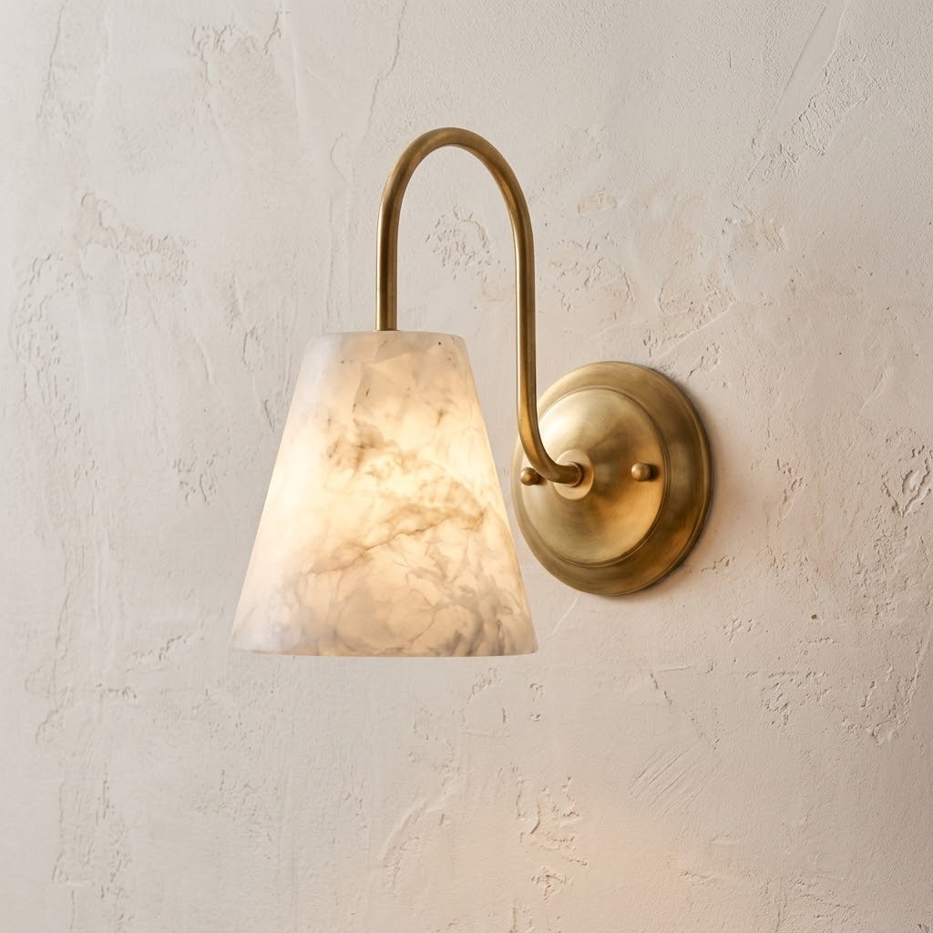 Bexstone Albasten wandlamp