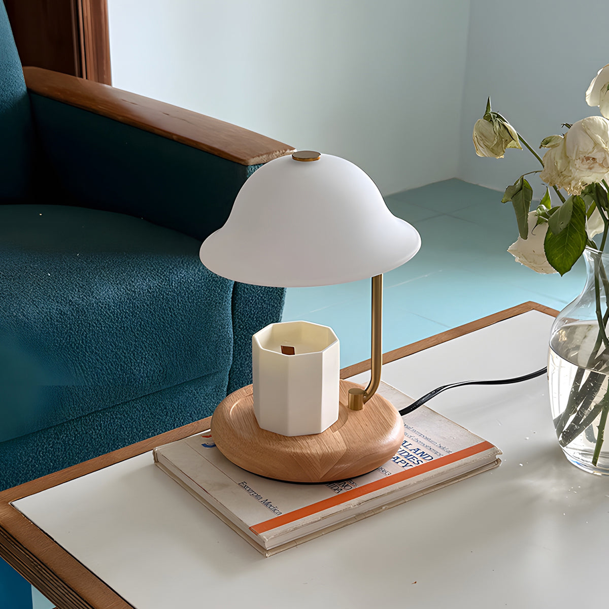 Rivanina kaarsenwarmer lamp