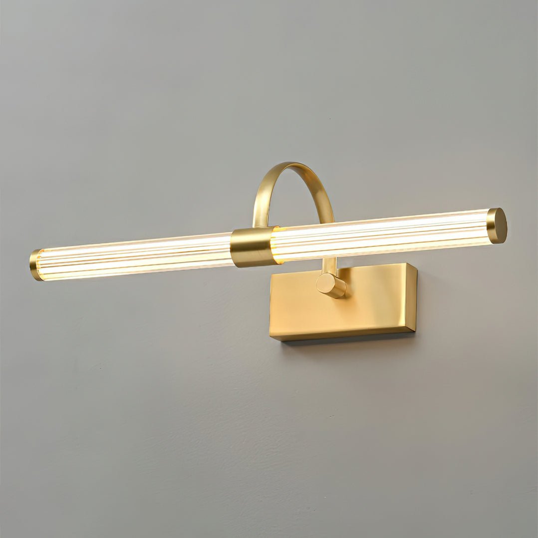Beryl Moderne minimalistische wandlamp van messing