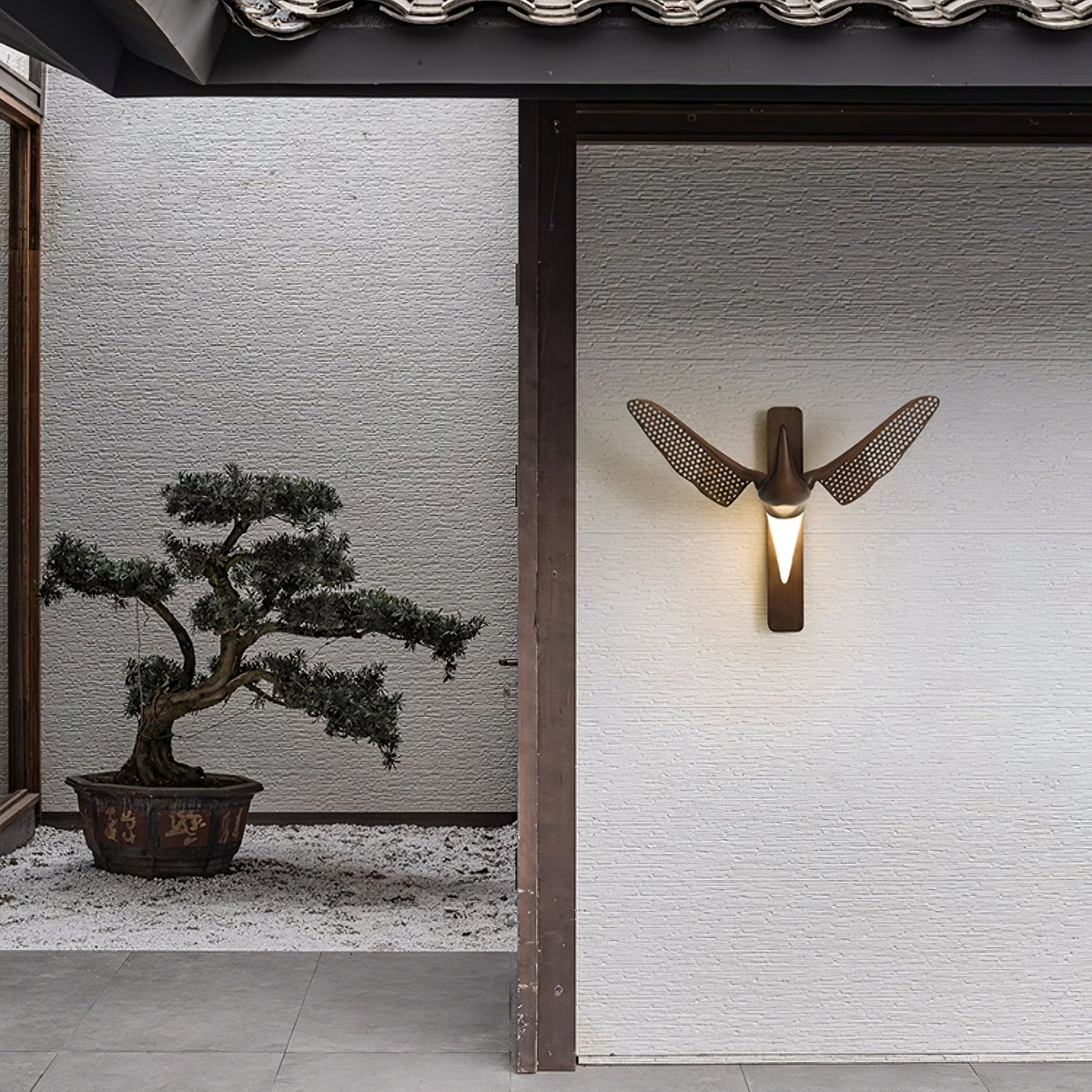 Avesa Individual Creativity wandlamp van walnoot