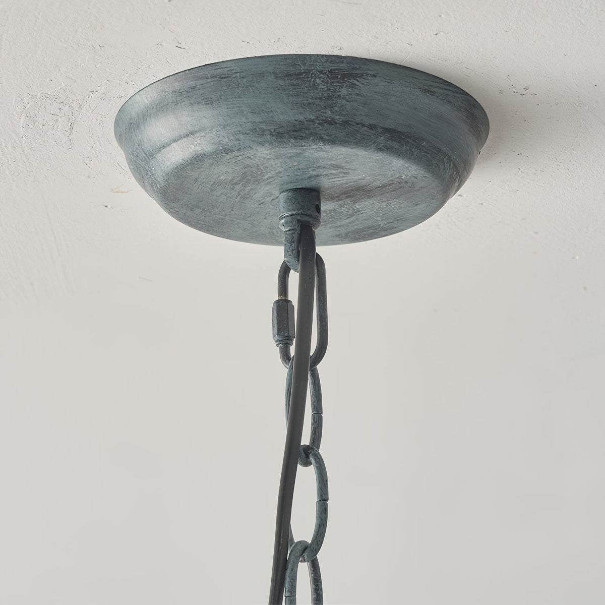 Tinduvyh Vintage Industriële hanglamp van Metaal en glas