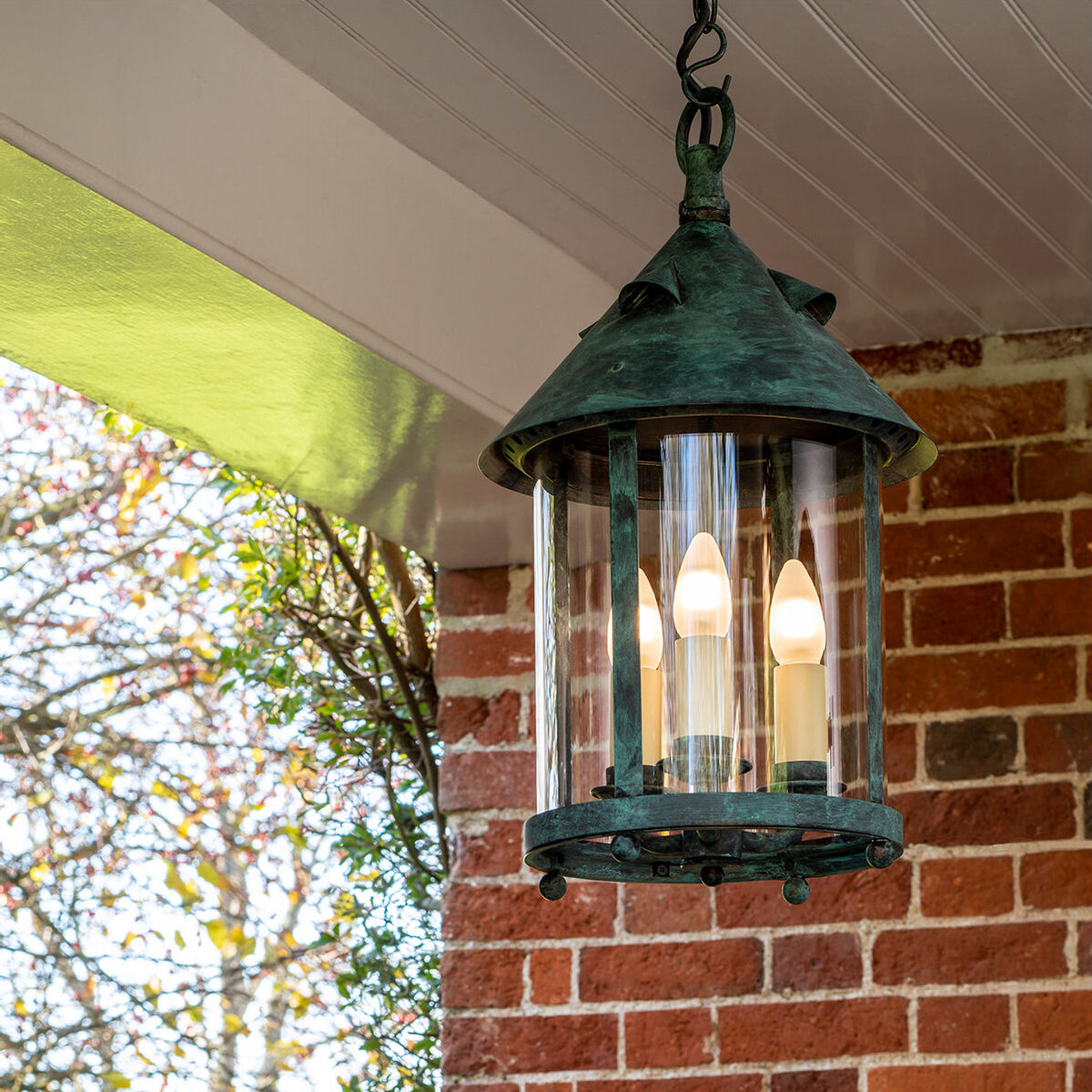Tinduvyh Vintage Industriële hanglamp van Metaal en glas