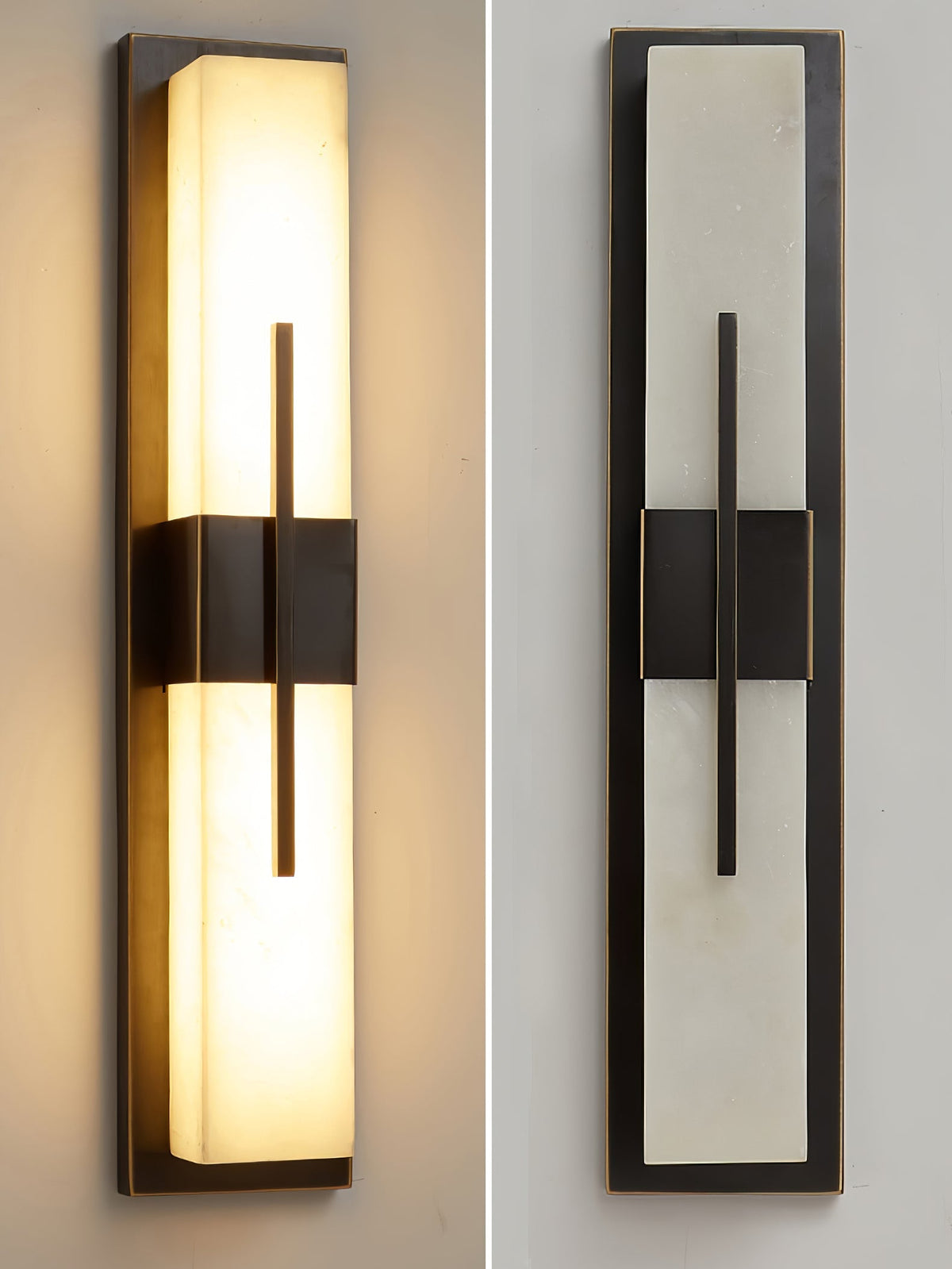 Vellmure Twin albasten wandlamp