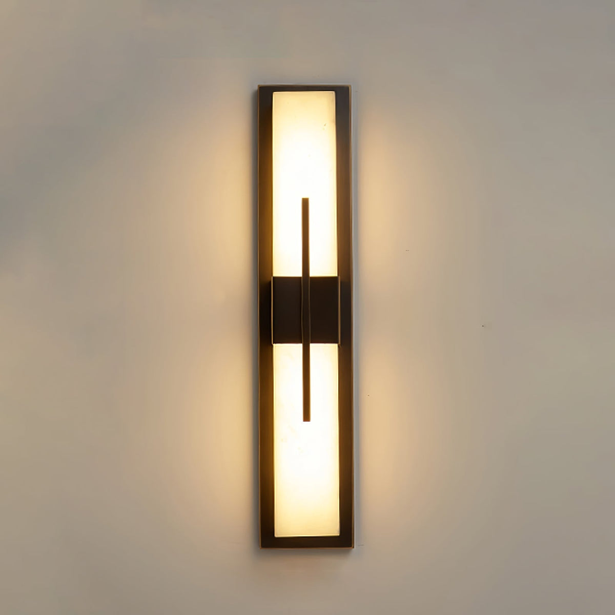 Vellmure Twin albasten wandlamp