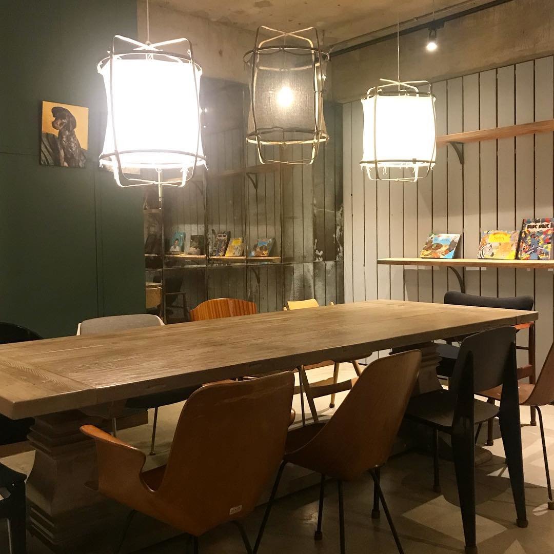 Arioelia hanglamp met bamboe lampenkap voor de woonkamer
