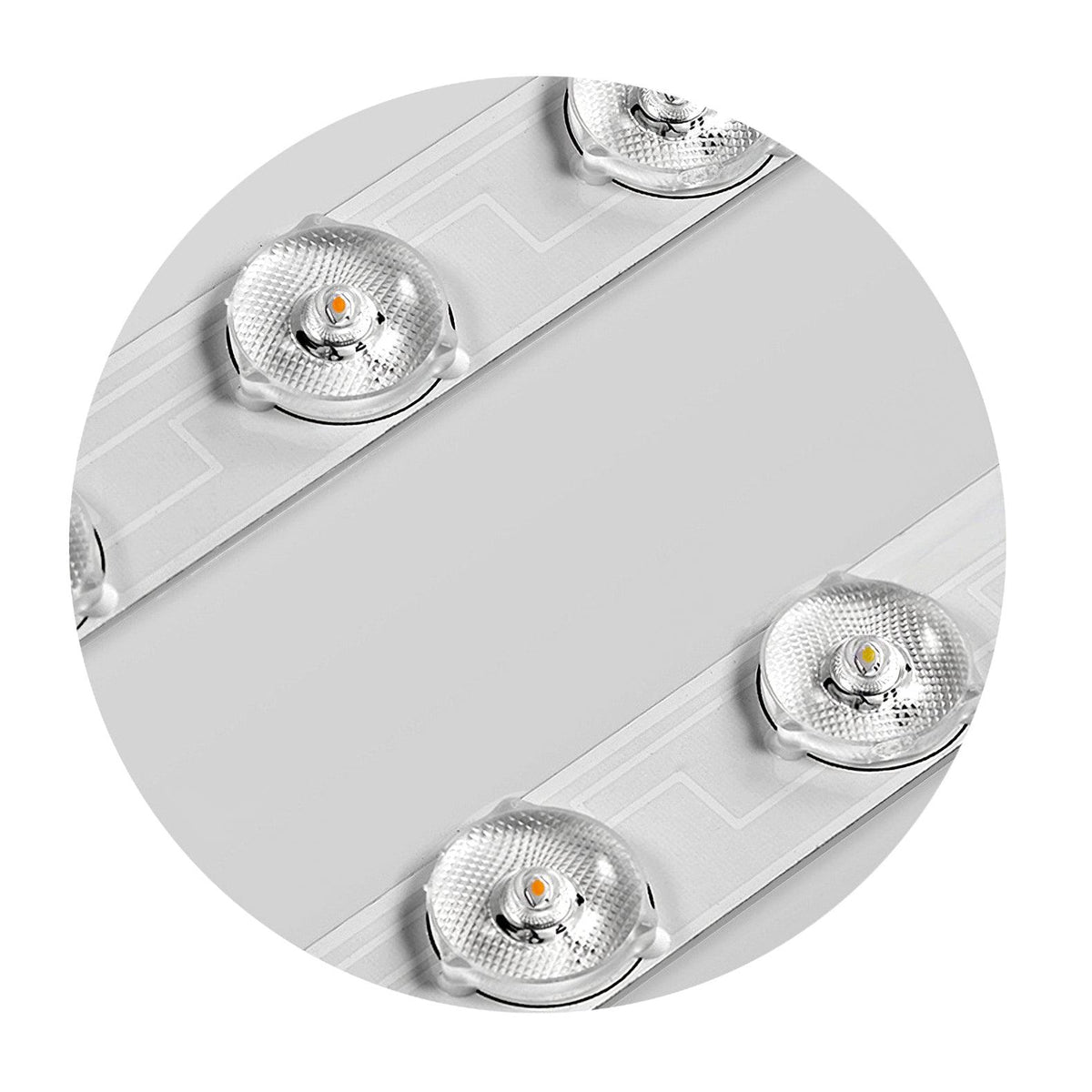 Nirenaine LED vlakke plafondlamp acryl