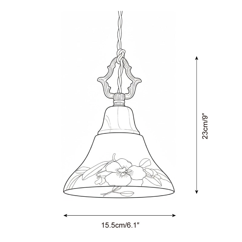Ciraielle hanglamp roze keramiek bloemen woonkamer