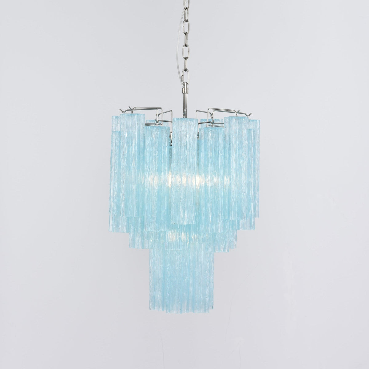 Celys kroonluchter Azzura Murano-glasbuis kustglow