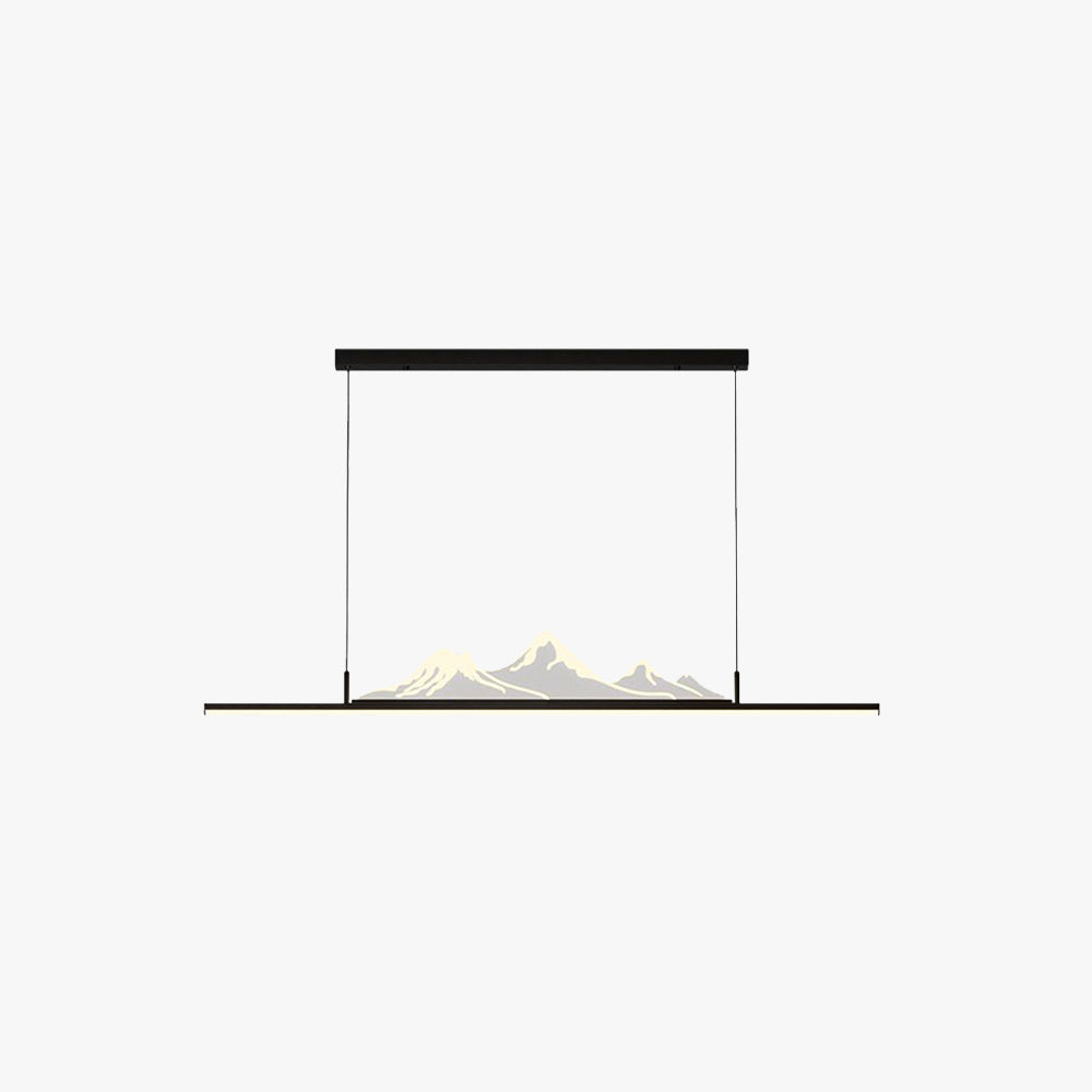 Louise Designer Moderne  Hanglamp Zwart/ Goud Metaal/Acryl Slaapkamer