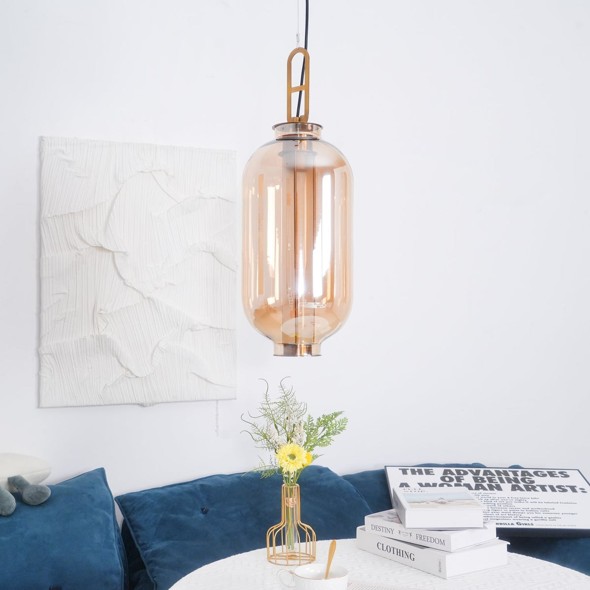 Uphaos moderne minimalistische hanglamp van glas