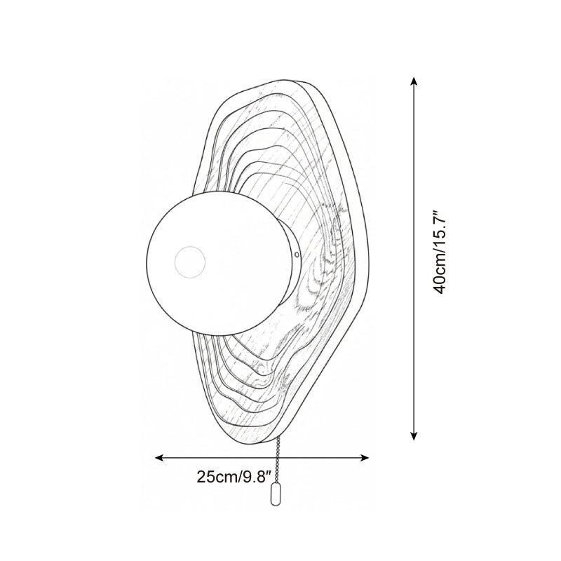 Mirelenne wandlamp