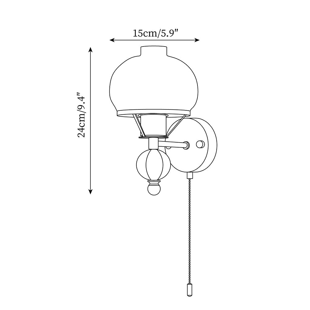 Orbitio wandlamp