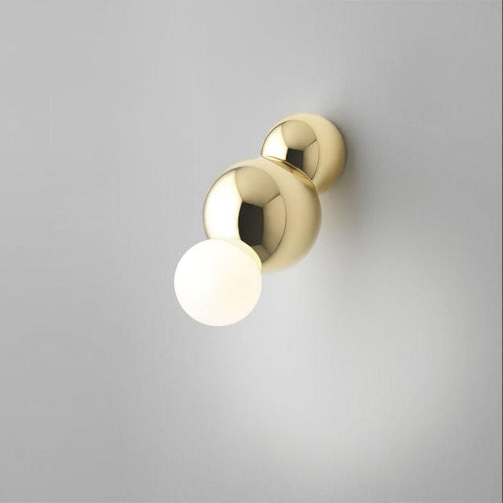 Oshaen Moderne minimalistische wandlamp met bolvormige kap