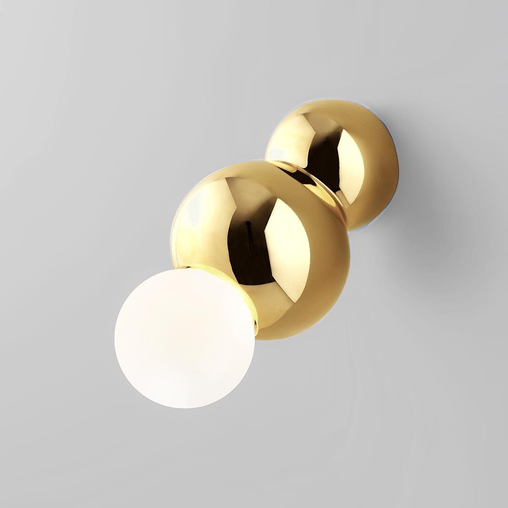 Oshaen Moderne minimalistische wandlamp met bolvormige kap