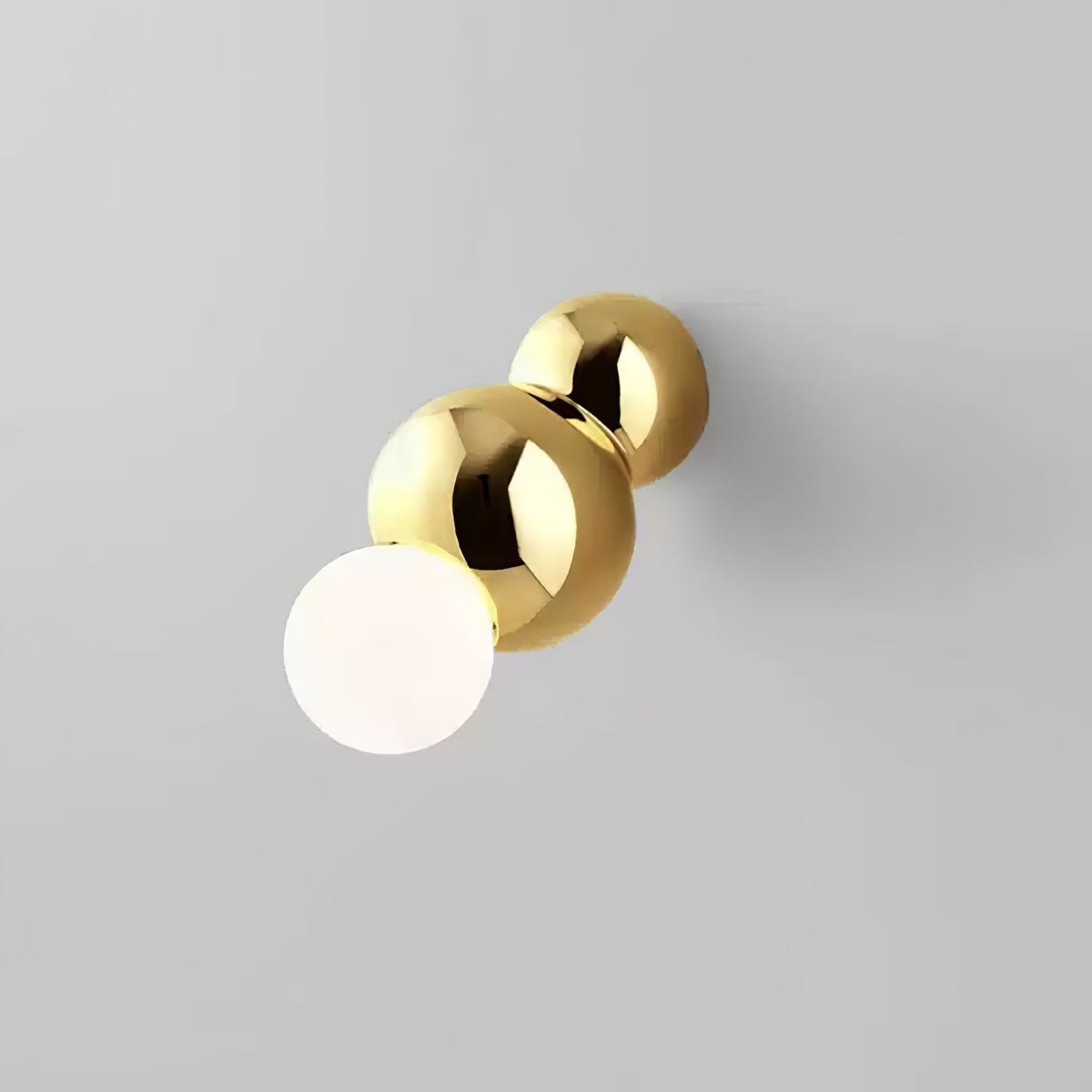 Oshaen Moderne minimalistische wandlamp met bolvormige kap