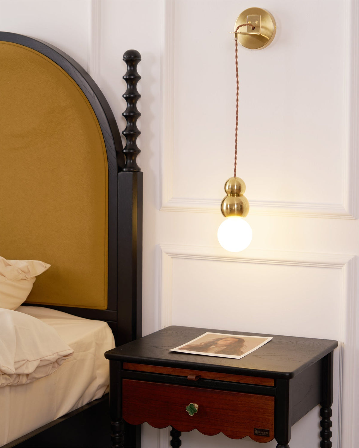 Cin Ball Series wandlamp van glas