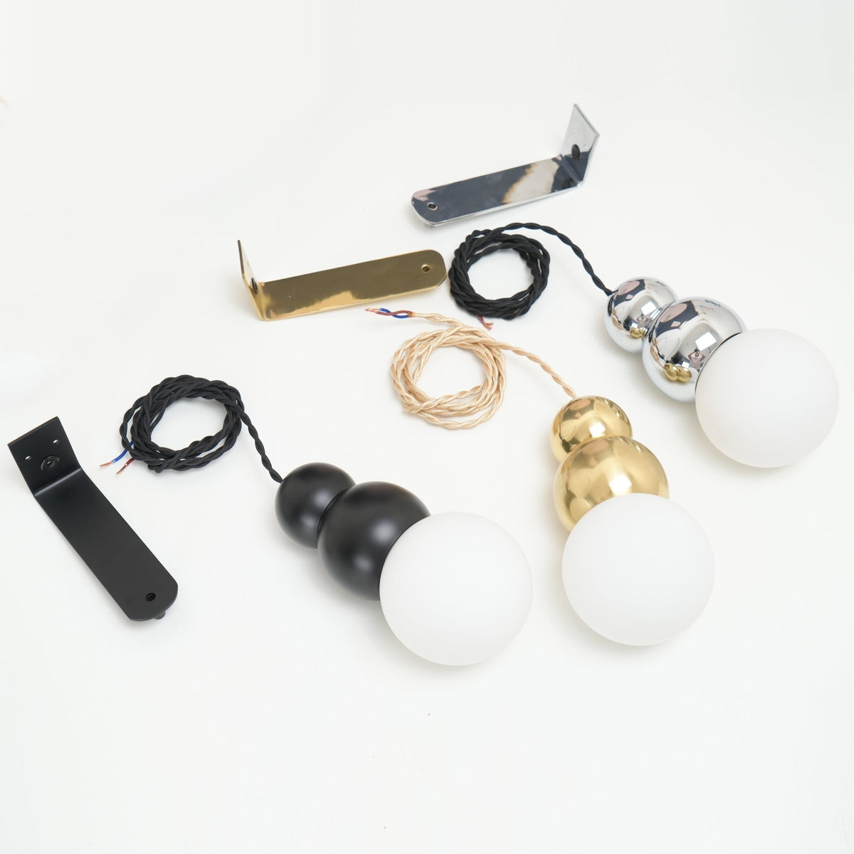 Cin Ball Series wandlamp van glas