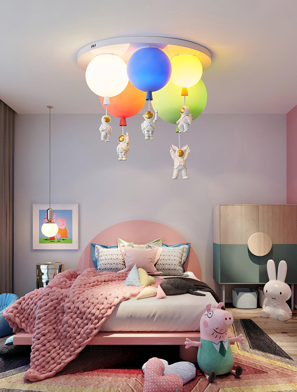Gorvin Frosted Balloon Combinations plafondlamp