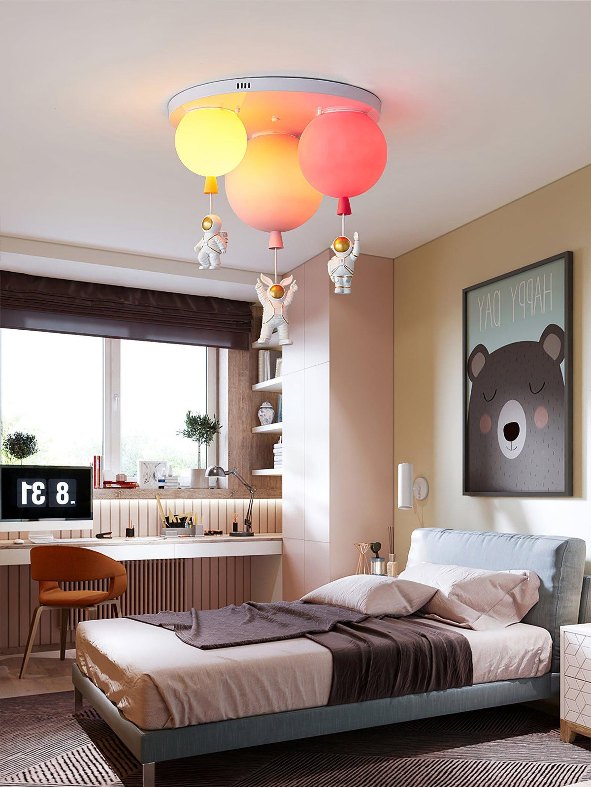 Gorvin Frosted Balloon Combinations plafondlamp