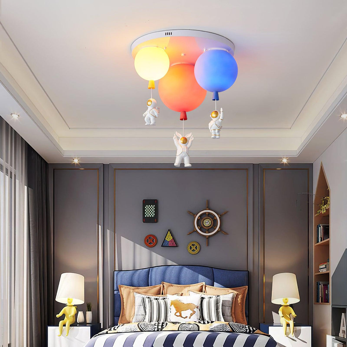 Gorvin Frosted Balloon Combinations plafondlamp