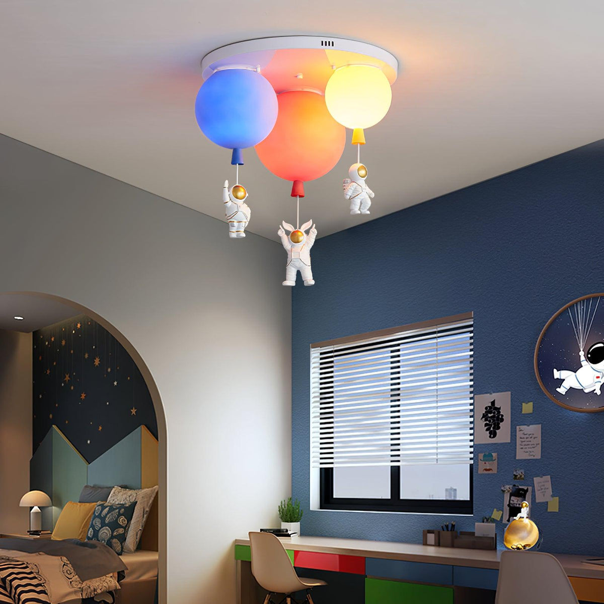 Gorvin Frosted Balloon Combinations plafondlamp