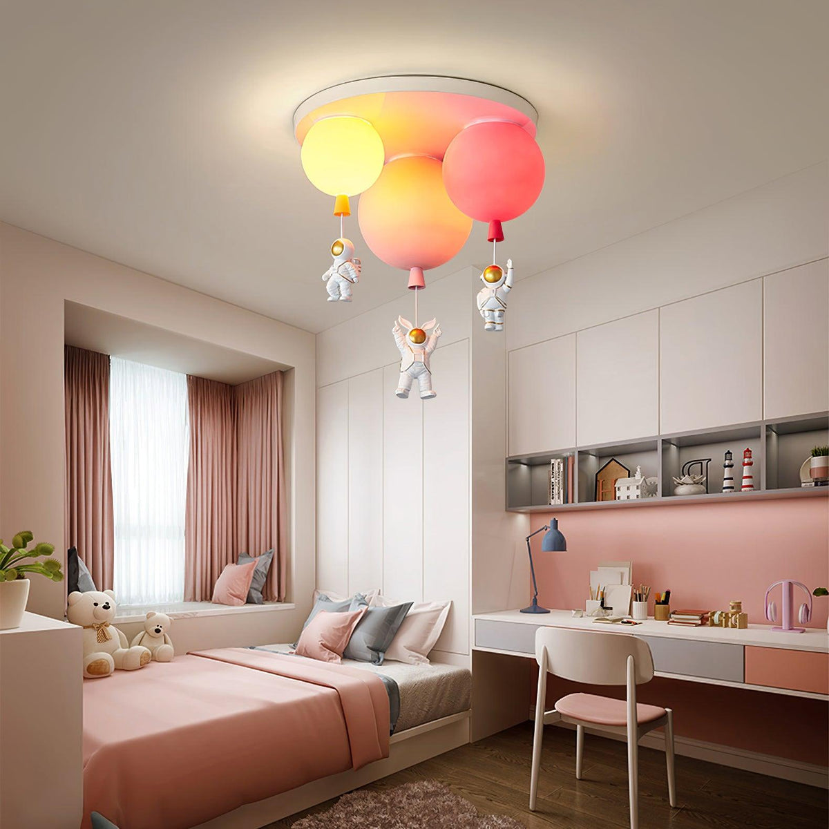 Gorvin Frosted Balloon Combinations plafondlamp