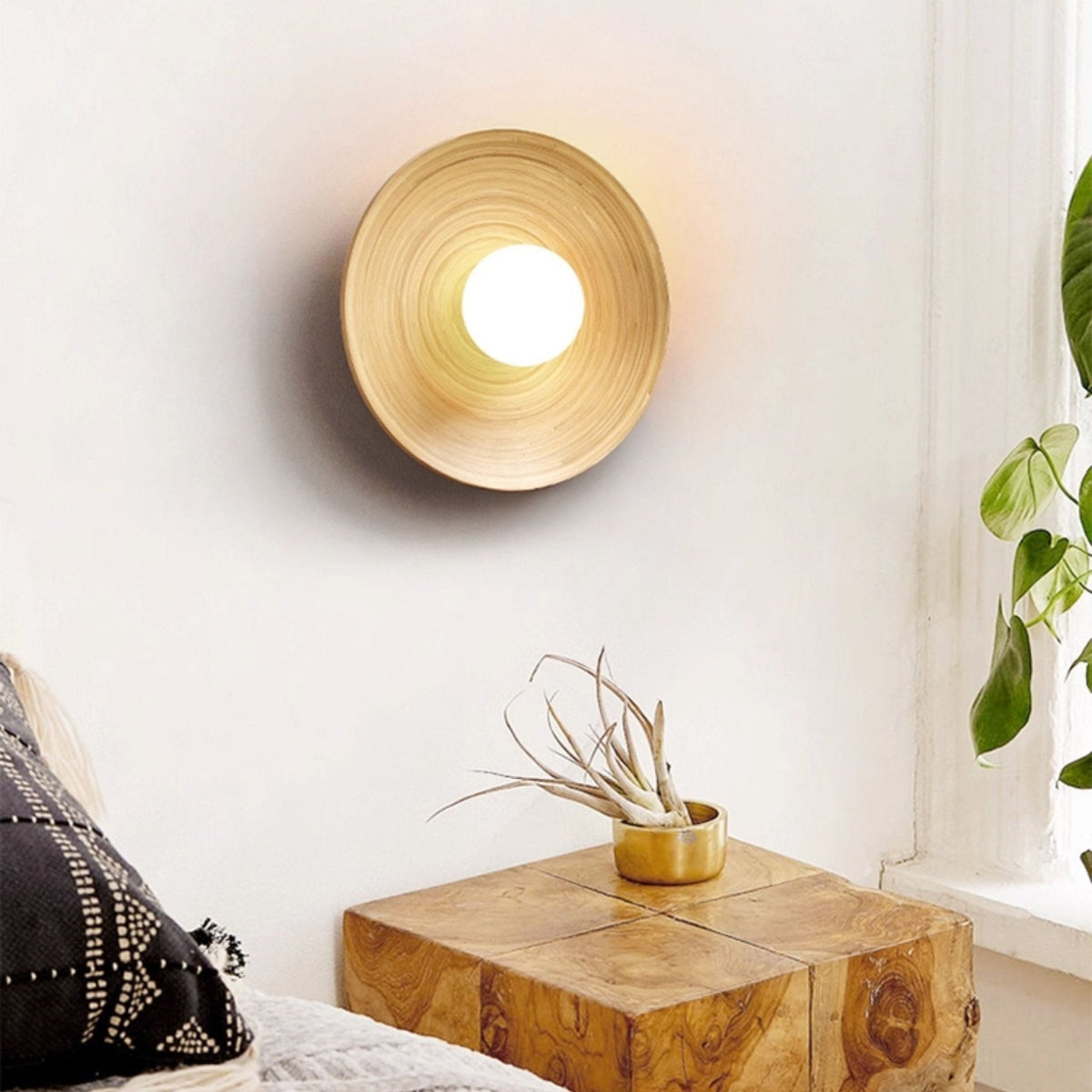 Arialine Bamboe Aura wandlamp