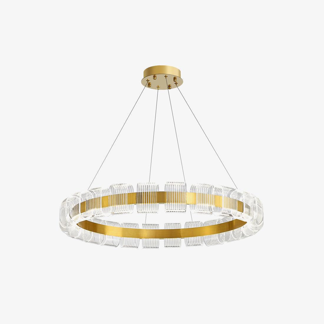 Abrahamson Moderne minimalistische luxe kroonluchter met bangle